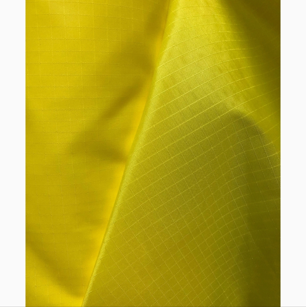 Lightweight Ripstop Nylon Fabric 62" W x 6-1/2 Yards Yellow